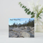 Nationaal park Acadia, Maine Briefkaart (Staand voorkant)