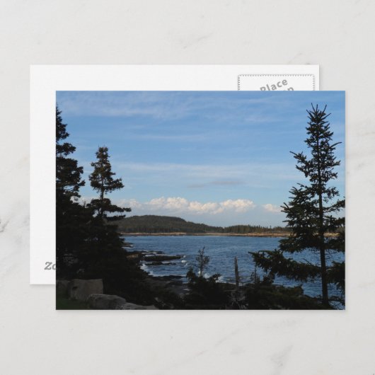 Nationaal park Acadia, Maine Briefkaart (Voorkant / Achterkant)