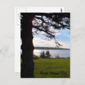 Nationaal park Acadia, Maine Briefkaart (Voorkant / Achterkant)