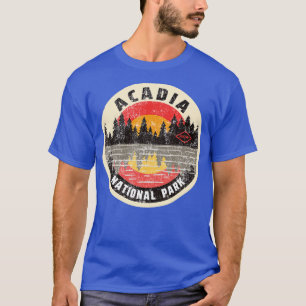  nationaal park Acadia Maine Camping Hiking T-shirt