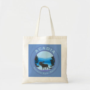 Nationaal park Acadia Maine Eland Tote Bag
