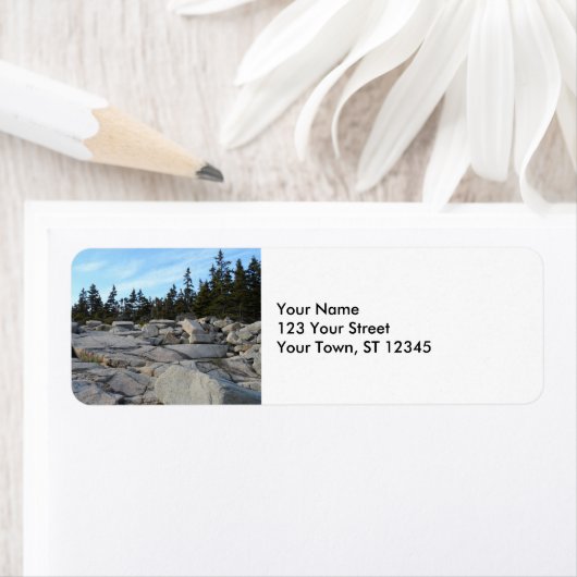 Nationaal park Acadia, Maine Etiket (Insitu)