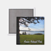 Nationaal park Acadia, Maine Magneet (Voorkant / Achterkant)