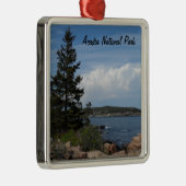 Nationaal park Acadia, Maine Metalen Ornament (Rechts)