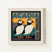 Nationaal park Acadia, Maine | Puffins Notitieboek (Achterkant)