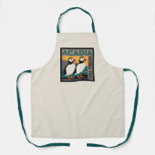 Nationaal park Acadia, Maine | Puffins Schort (Voorkant)