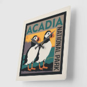 Nationaal park Acadia, Maine | Puffins Vierkante Klok (Hoek)