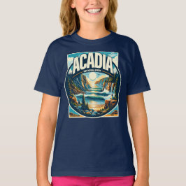 Nationaal park Acadia Maine T-shirt