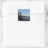 Nationaal park Acadia, Maine Vierkante Sticker (Tas)