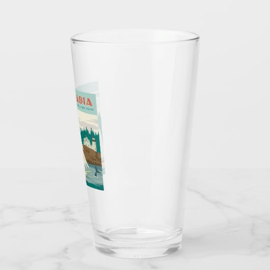 Nationaal park Acadia, Maine | Zeilboot & walvis Glas (Links)