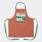 Nationaal park Acadia, Maine | Zeilboot & walvis Schort (Voorkant)