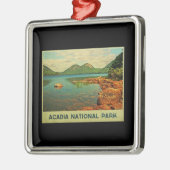 Nationaal park Acadia Metalen Ornament (Links)
