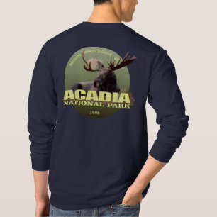 Nationaal park Acadia (Moose) WT T-shirt