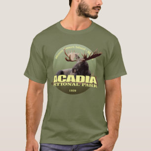 Nationaal park Acadia (Moose) WT T-shirt