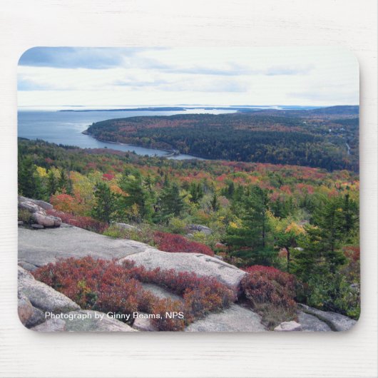 Nationaal park Acadia Mousepad Muismat (Voorkant)