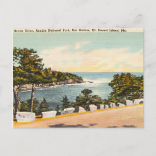 Nationaal park Acadia, Mt. Desert Island, Maine Briefkaart