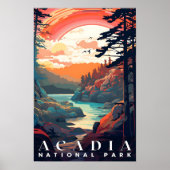 Nationaal park Acadia, Nationaal Poster van de Par (Voorkant)