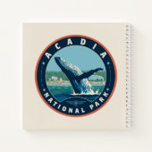 Nationaal park Acadia Notitieboek (Achterkant)