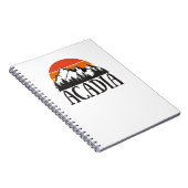 NATIONAAL PARK ACADIA NOTITIEBOEK (Rechterzijde)