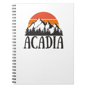 NATIONAAL PARK ACADIA NOTITIEBOEK
