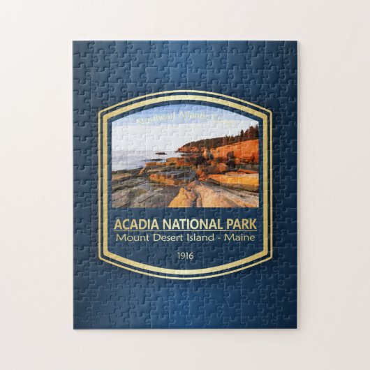 Nationaal park Acadia (PF1) Legpuzzel (Verticaal)