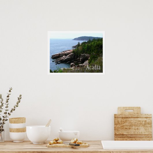 Nationaal park Acadia Poster (Keuken)
