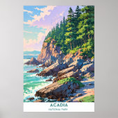 Nationaal park Acadia Poster (Voorkant)