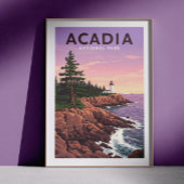 Nationaal Park Acadia Poster