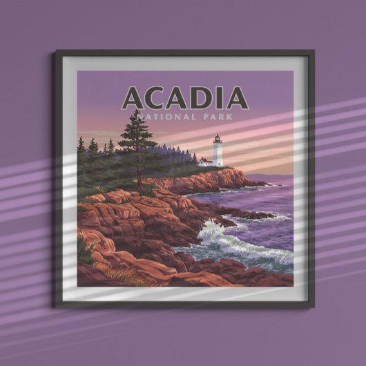 Nationaal Park Acadia Poster