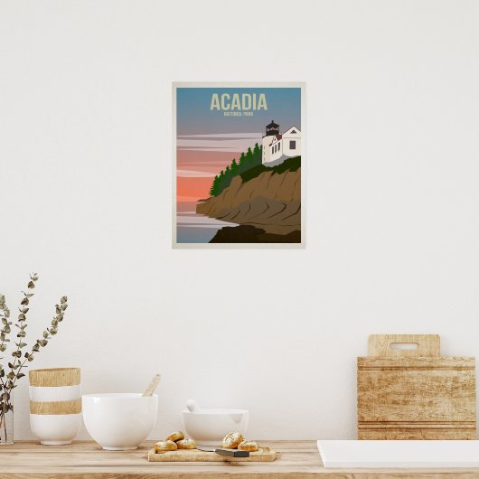 Nationaal park Acadia Poster (Keuken)