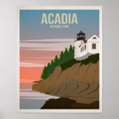 Nationaal park Acadia Poster (Voorkant)