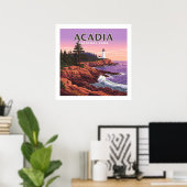 Nationaal Park Acadia Poster (Thuiskantoor)