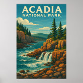 Nationaal park Acadia,  Poster (Voorkant)
