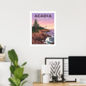 Nationaal Park  Acadia Poster (Thuiskantoor)