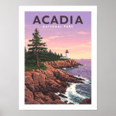 Nationaal Park  Acadia Poster (Voorkant)