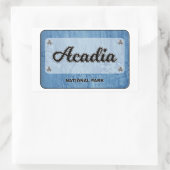 Nationaal park Acadia Rechthoekige Sticker (Tas)