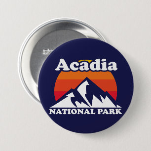Nationaal Park Acadia Ronde Button 7,6 Cm