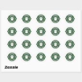 Nationaal park Acadia Ronde Sticker (Vel)