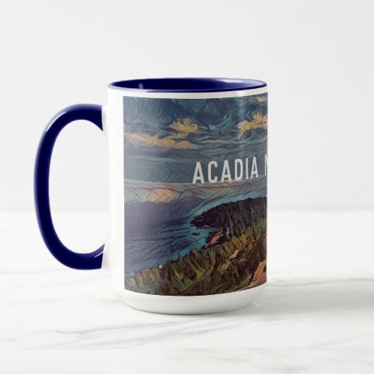 Nationaal park Acadia Sky  Jumbo Mok (Links)