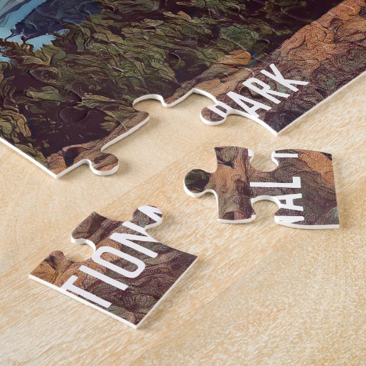 Nationaal park Acadia Sky Legpuzzel (Zijkant)