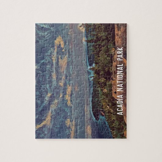 Nationaal park Acadia Sky Legpuzzel (Verticaal)