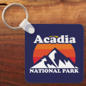 Nationaal Park  Acadia Sleutelhanger (Voorkant)