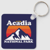 Nationaal Park  Acadia Sleutelhanger (Achterkant)
