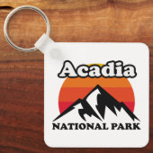 Nationaal Park  Acadia Sleutelhanger (Voorkant)