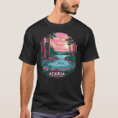 Nationaal park Acadia T-shirt (Voorkant)