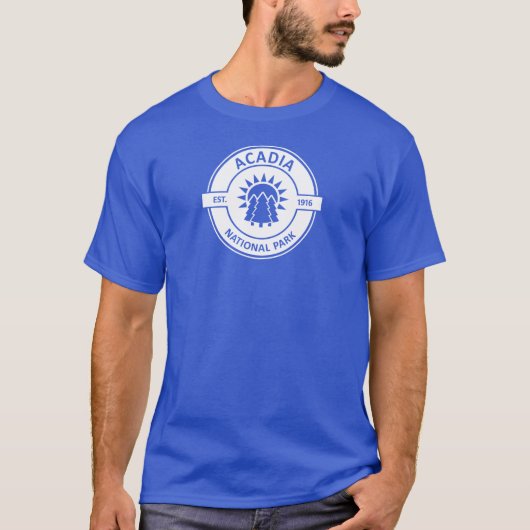 Nationaal park Acadia T-shirt (Voorkant)