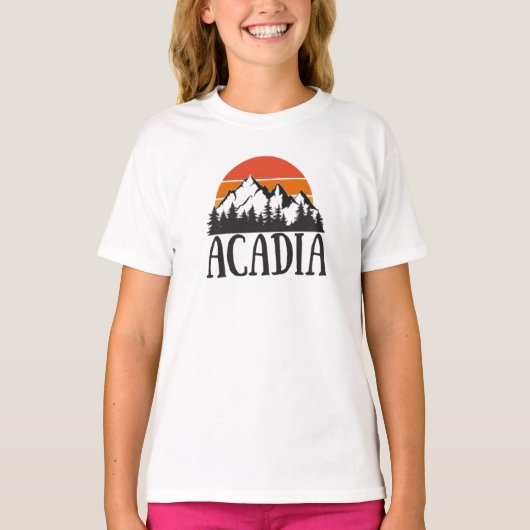 NATIONAAL PARK ACADIA T-SHIRT (Voorkant)