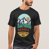 Nationaal park Acadia T-shirt (Voorkant)