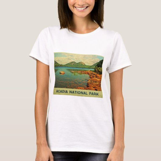 Nationaal park Acadia T-shirt (Voorkant)