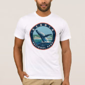 Nationaal park Acadia T-shirt (Voorkant)